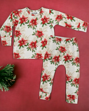 Load image into Gallery viewer, Poinsettia Tabernacle | Bamboo Long Sleeve Loungewear Set
