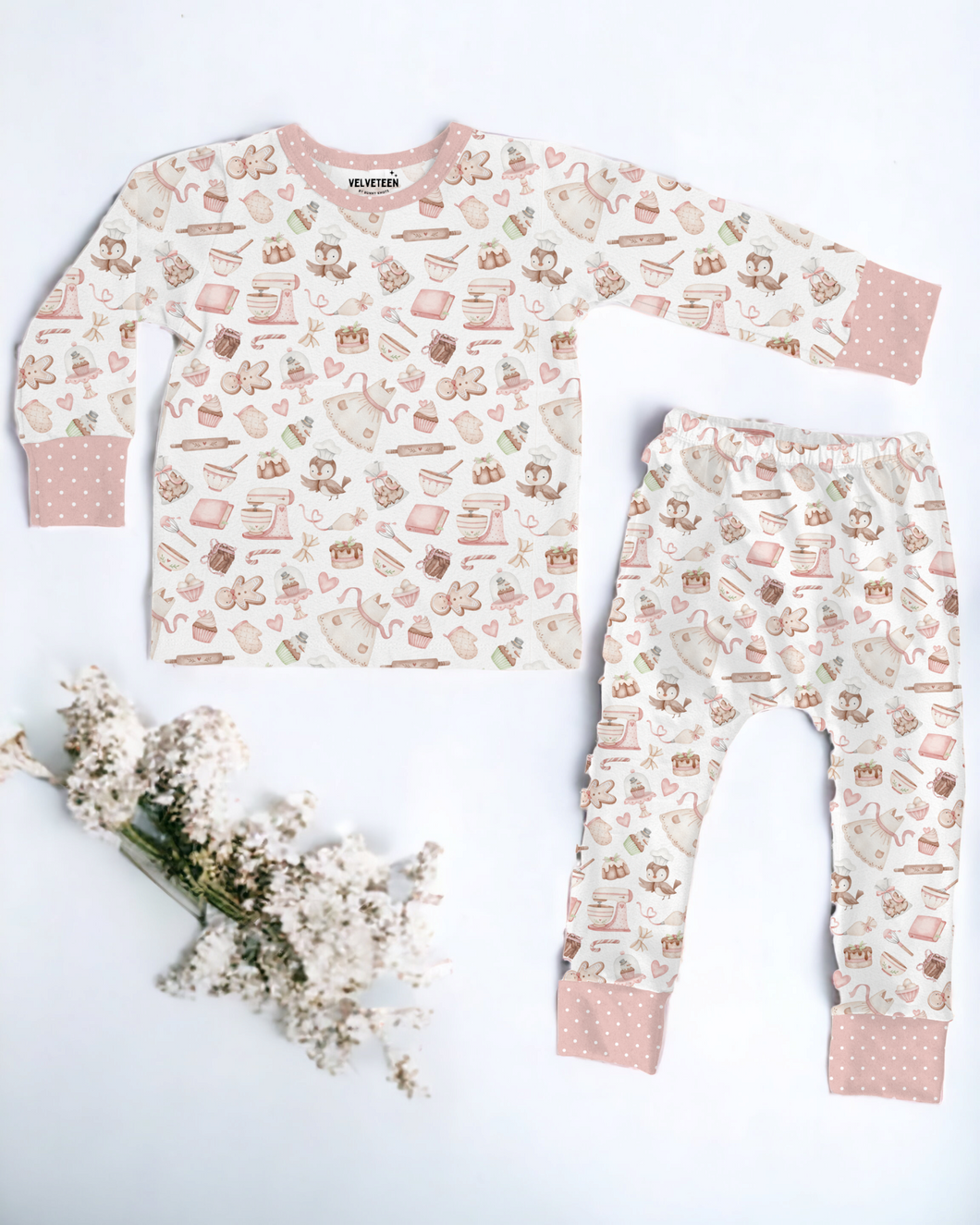 Santa's Bakery | Bamboo Long Sleeve Loungewear Set