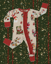 Load image into Gallery viewer, Jolly Old St. Nick | Ruffle Bamboo Zippy
