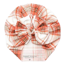 Load image into Gallery viewer, Bramble | Changing Season Plaid | Ribbed Headwrap
