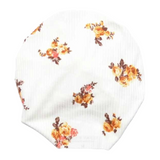 Potsie | Antique Floral | Brushed Rib Headwrap