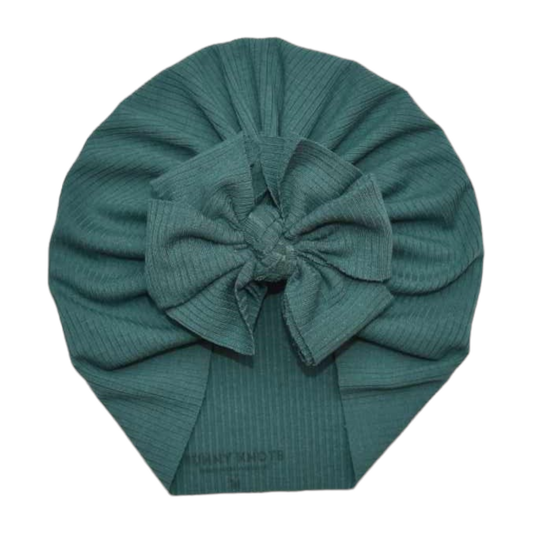 Brussels | Rich Hunter Green | Ribbed Headwrap