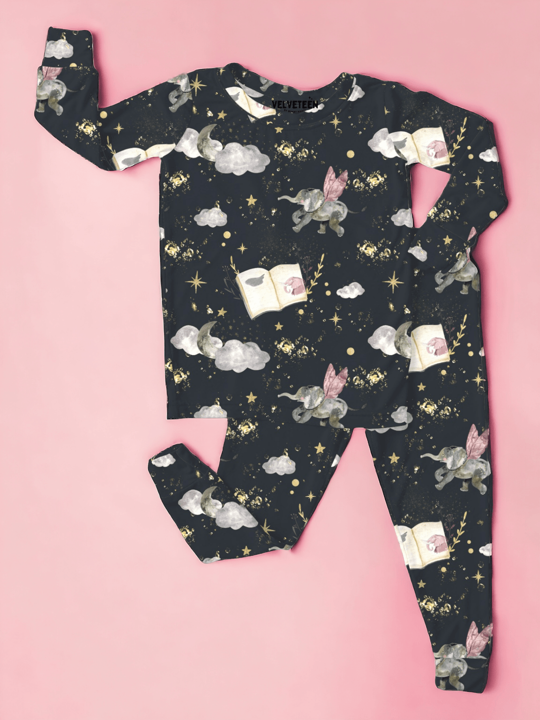 Fluttering Wanderer | Bamboo Loungewear Set - Bunny Knots