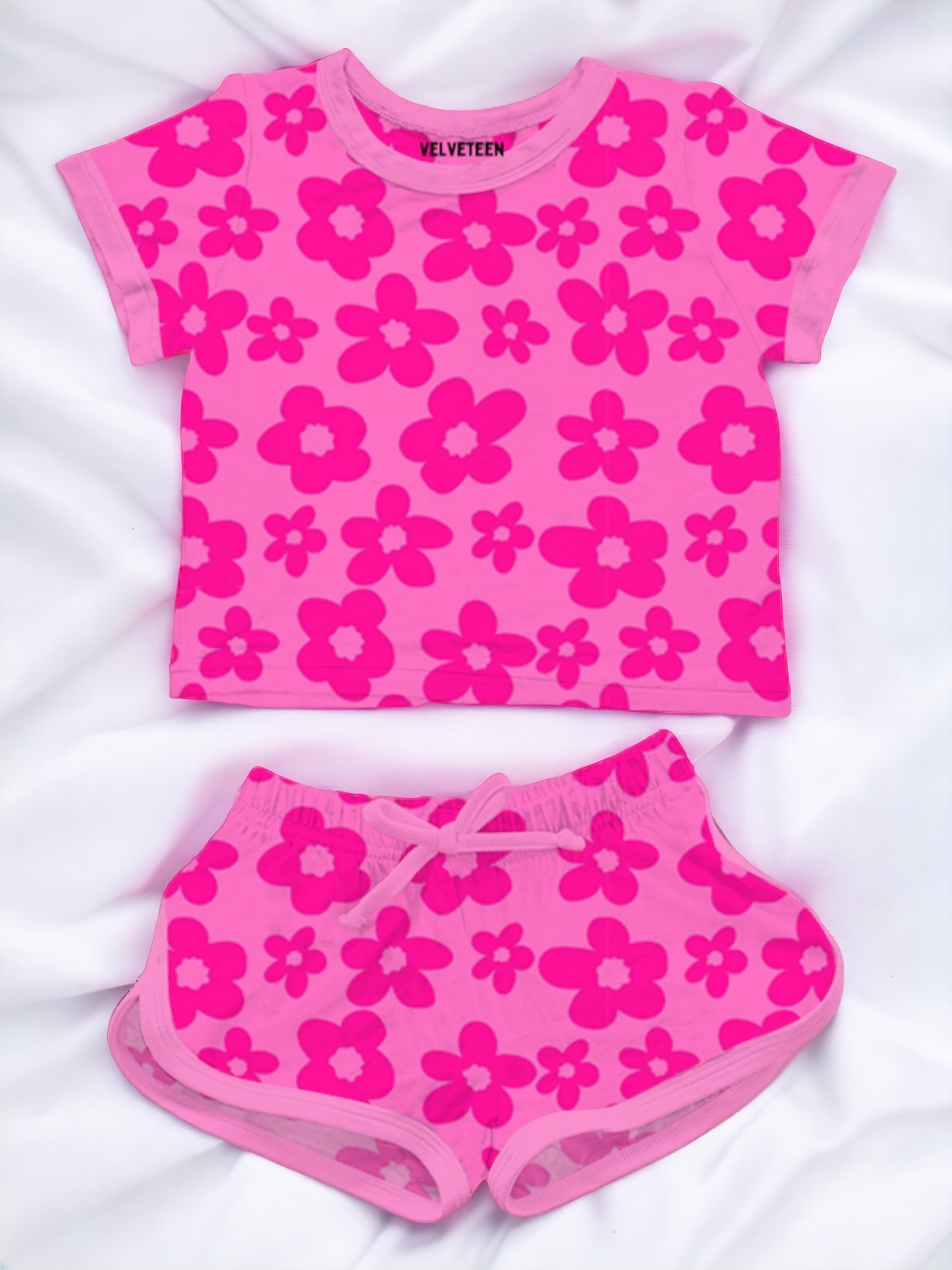 Pink Era | Bamboo Retro Shortie Set