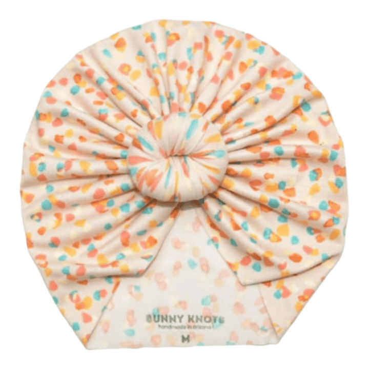 Clari | Summer Confetti | Classic Headwrap - Bunny Knots