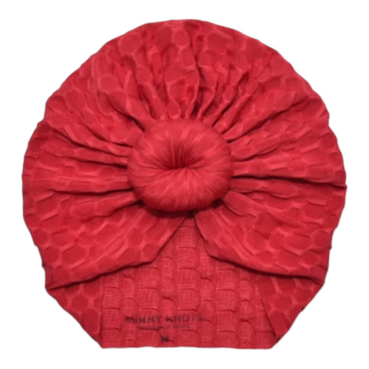 Kelsianne | Flamin Red | Honeycomb Headwrap