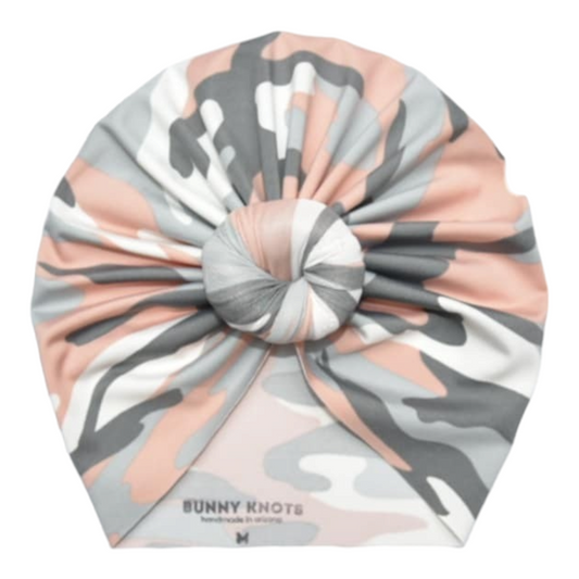 Jayne | Pink Camo | Swim Headwrap