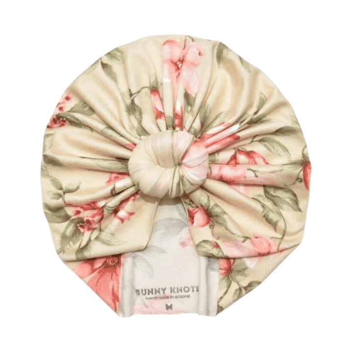Brooke | Storybook Floral | Classic Headwrap - Bunny Knots