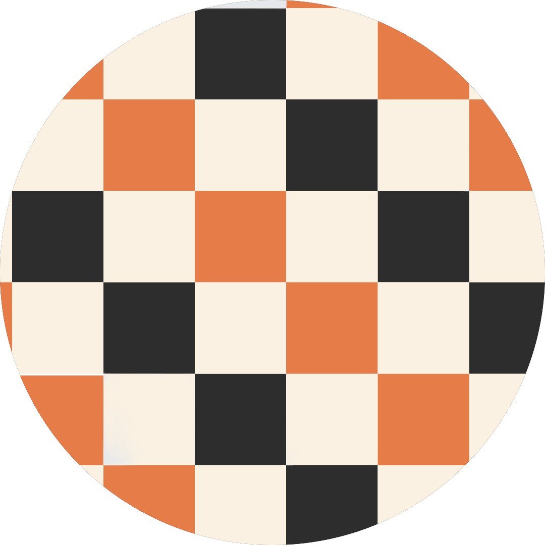 Carnival Checkers | Bamboo French Terry Jogger Set - Bunny Knots