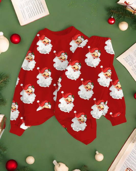 Santa Baby | Bamboo French Terry Jogger Set
