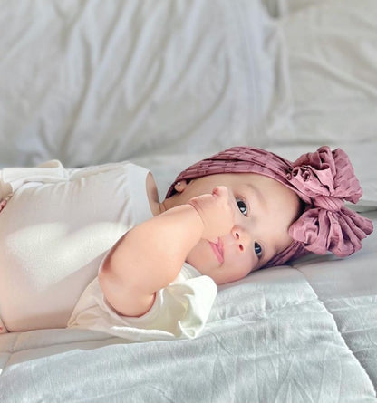 Mademoiselle | Violet Mauve | Honeycomb Headwrap