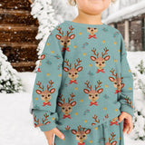 Tiny Reindeer | Bamboo French Terry Jogger Set