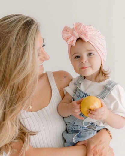 Babe | Piggy Pink | Honeycomb Headwrap