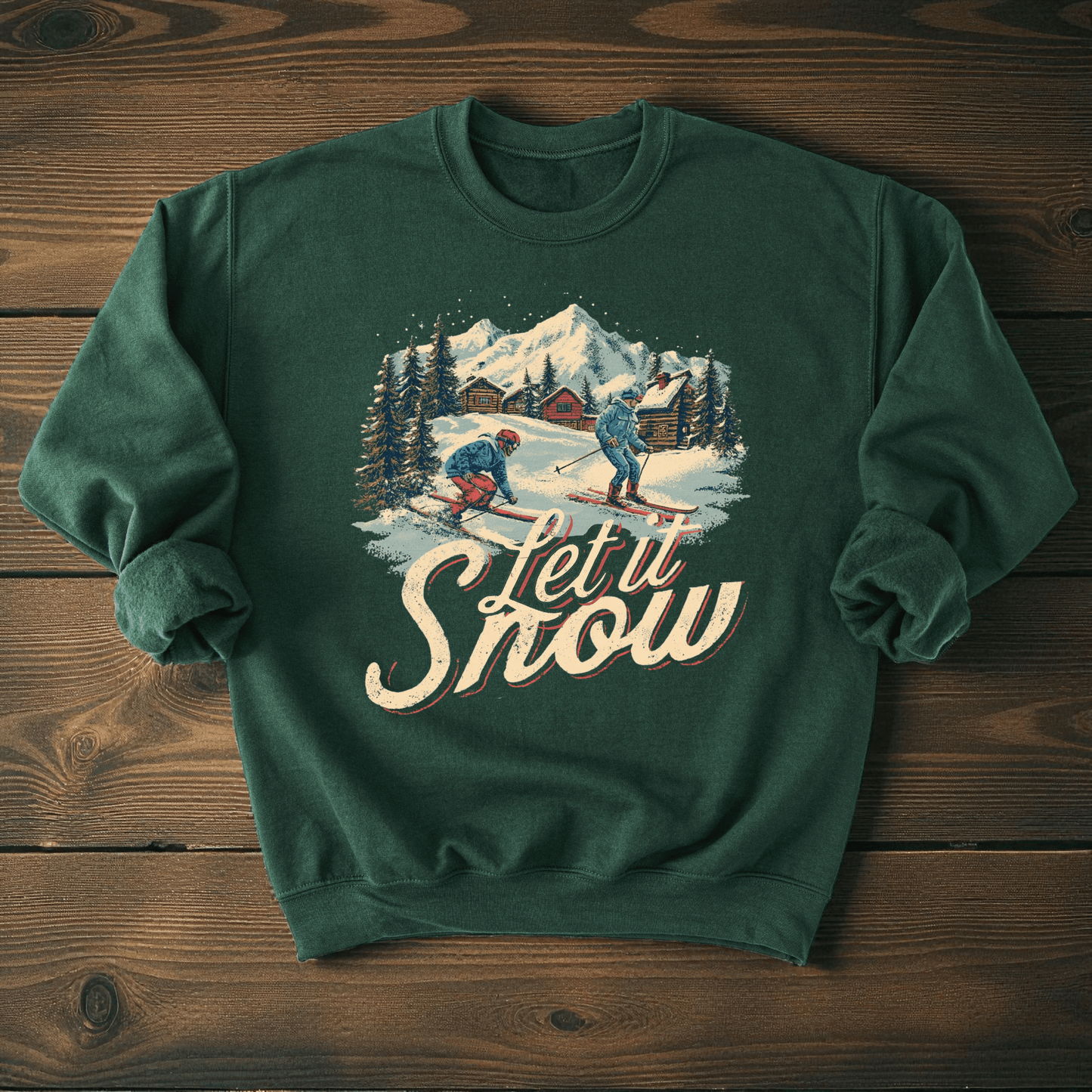 Let It Snow Crewneck Sweatshirt - Bunny Knots