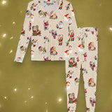 Jolly Old St. Nick | Women's Bamboo Loungewear Set