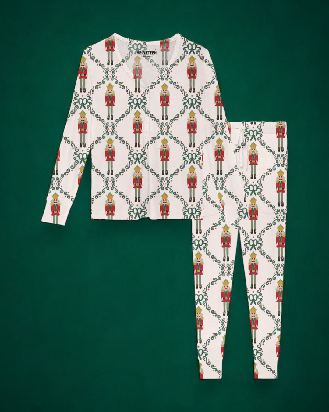 The Nutcracker | Women's Bamboo Loungewear Set - Bunny Knots