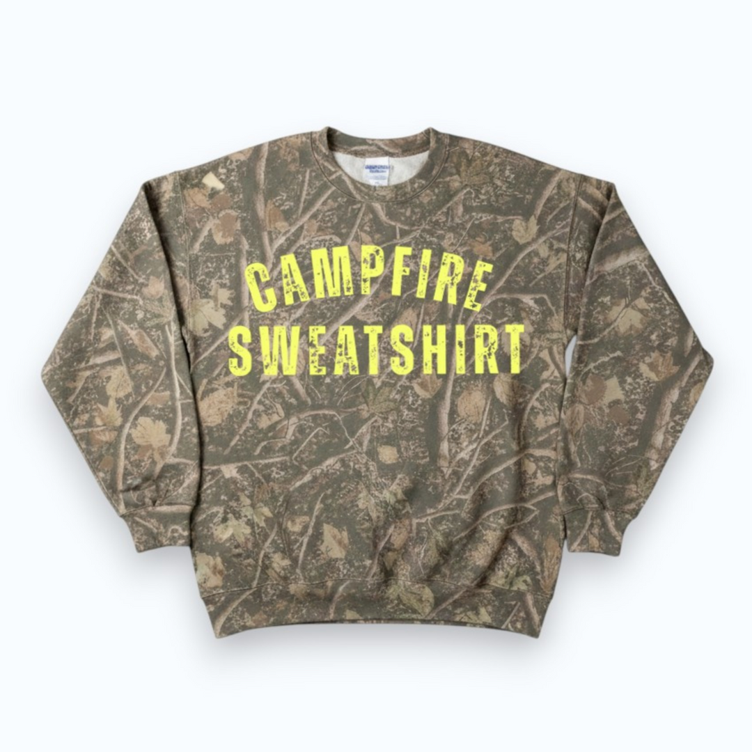 Neon Campfire Crewneck
