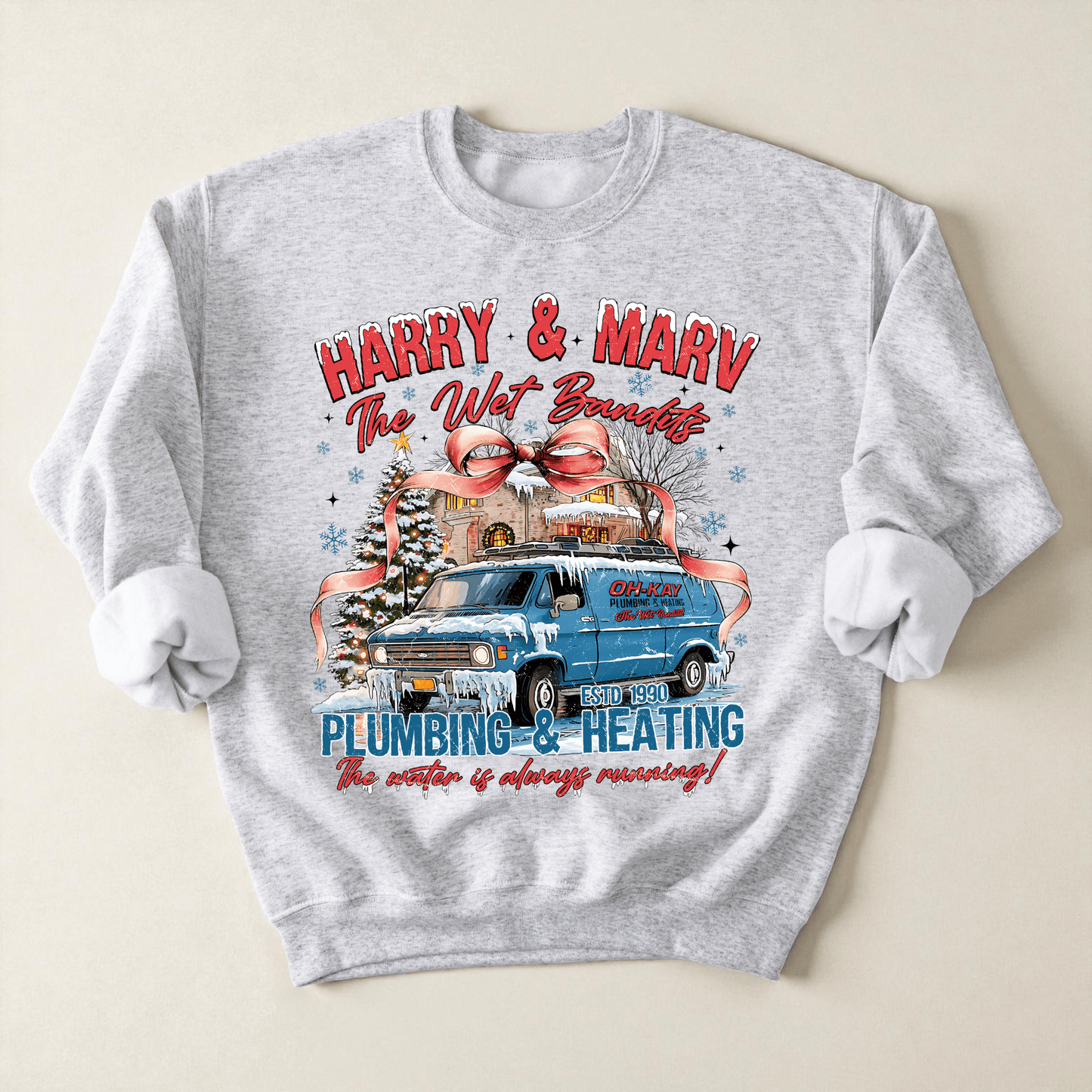 The Wet Bandits Crewneck Sweatshirt - Bunny Knots