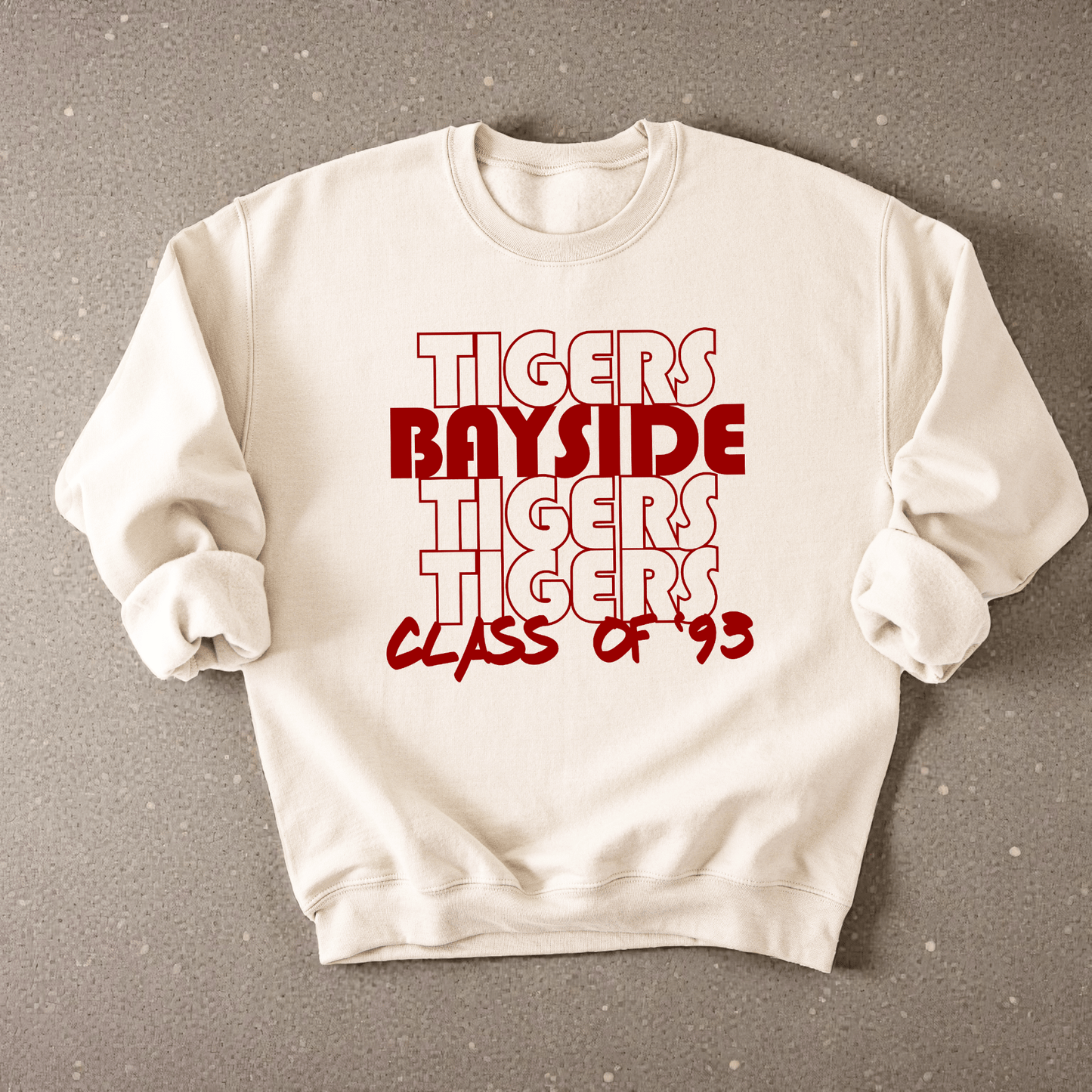 Bayside Tigers Crewneck Sweatshirt - Bunny Knots