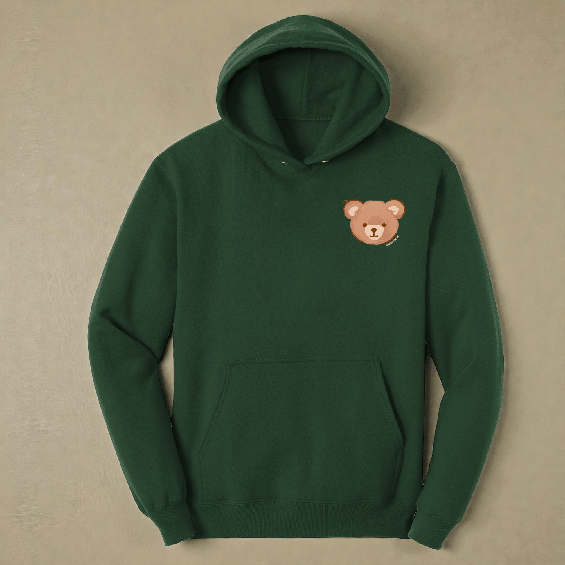 Beary Bestie Hoodie - Bunny Knots