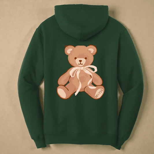 Beary Bestie Hoodie - Bunny Knots