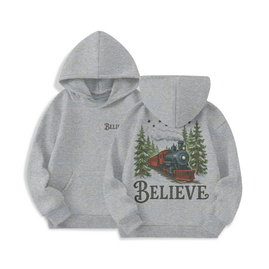 Believe Hoodie Set