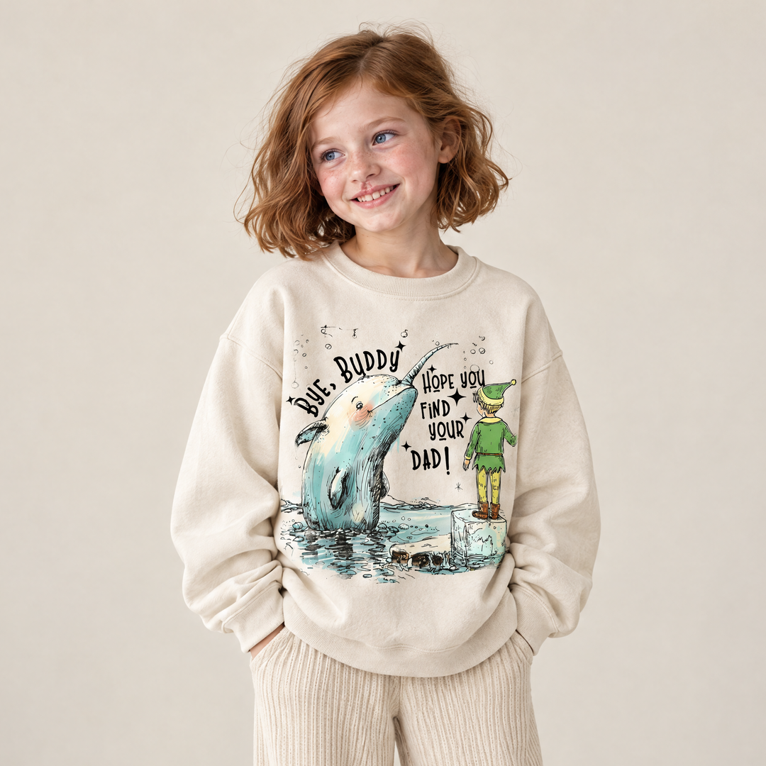 Bye, Buddy Crewneck Sweatshirt