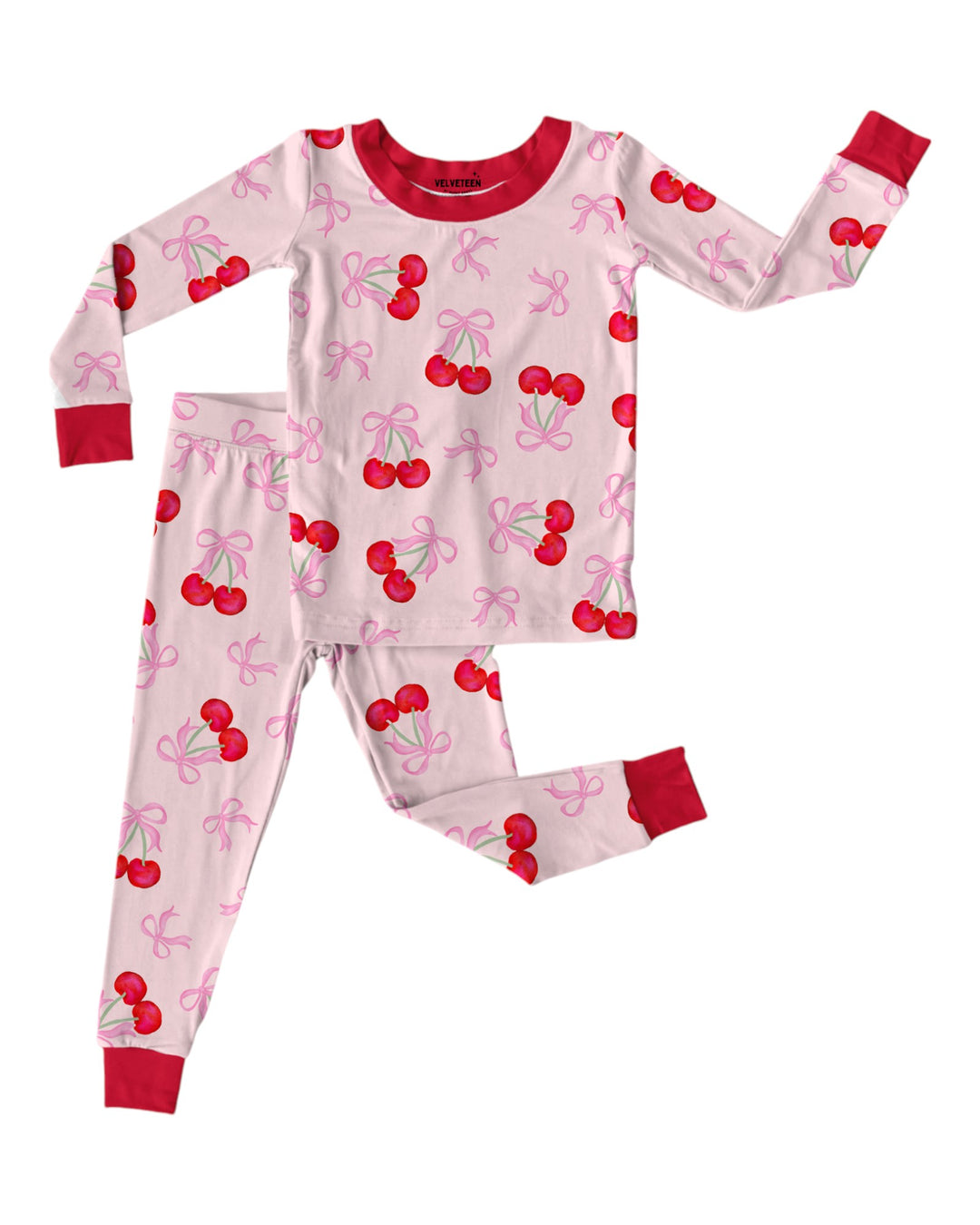 Mon Cheri | Bamboo Long Sleeve Loungewear Set - Bunny Knots