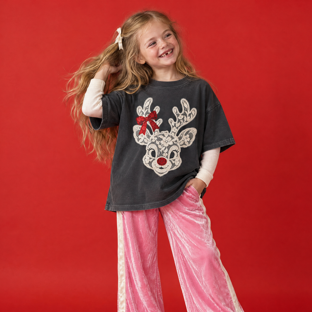 Dainty Rudolph Luxe Twofer T-Shirt