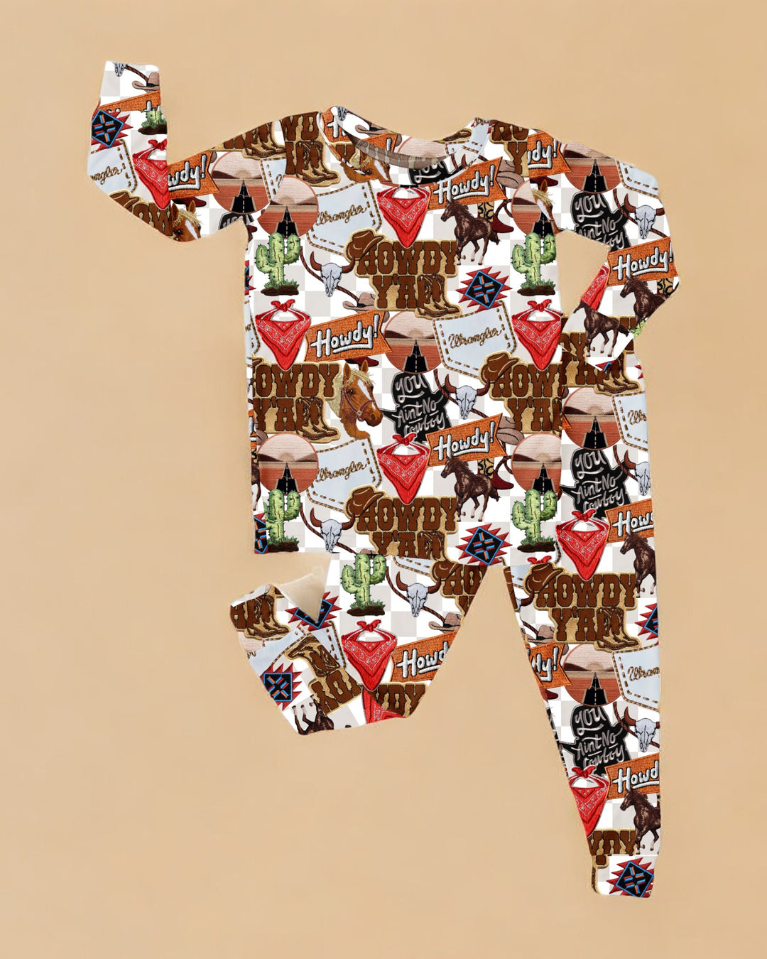 Hey Dude Ranch | Bamboo Loungewear Set - Bunny Knots