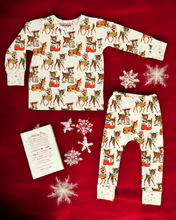 Load image into Gallery viewer, Holiday Greetings | Bamboo Long Sleeve Loungewear Set
