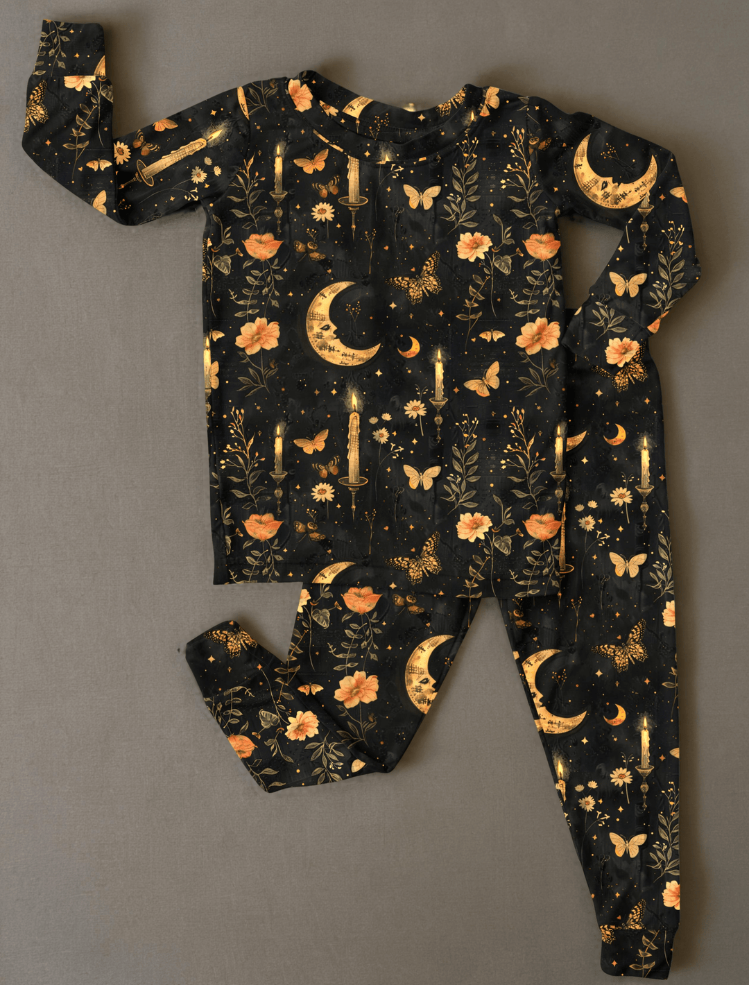 Lunar Luster | Bamboo Loungewear Set - Bunny Knots