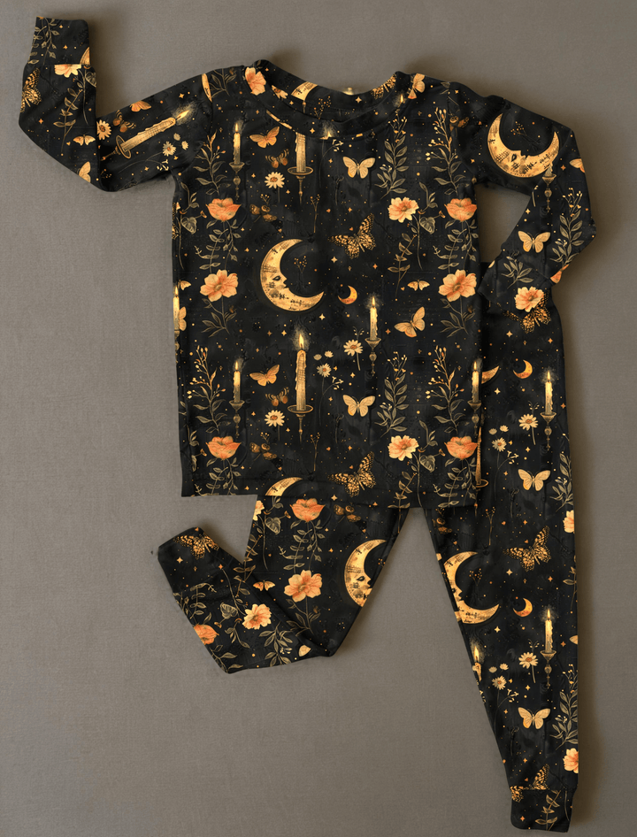 Lunar Luster | Bamboo Loungewear Set - Bunny Knots