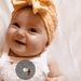 Glenny | Honey Yellow | Shabby Swiss Dot Headwrap