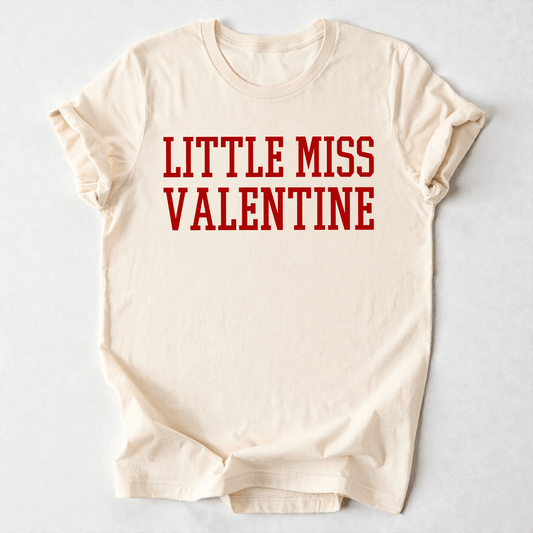 Little Miss Valentine T-Shirt - Bunny Knots