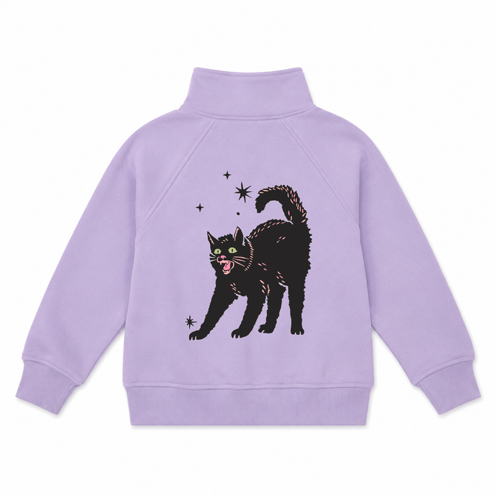 Feeling Spooky Half Zip Sweat Set