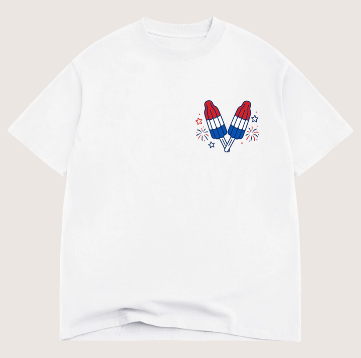 Popsicle Stand Luxe Oversized Drop Sleeve T-Shirt