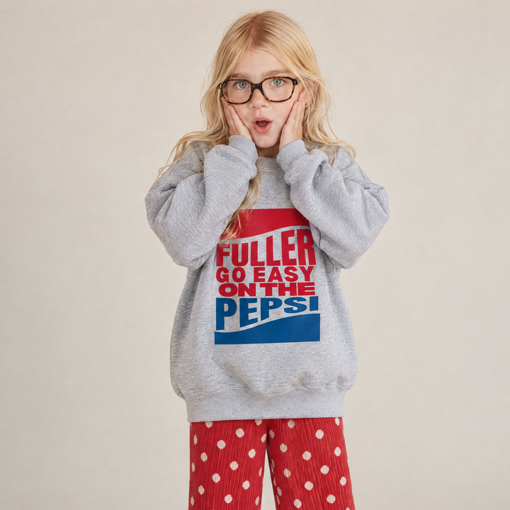 Easy On The Pepsi Crewneck Sweatshirt