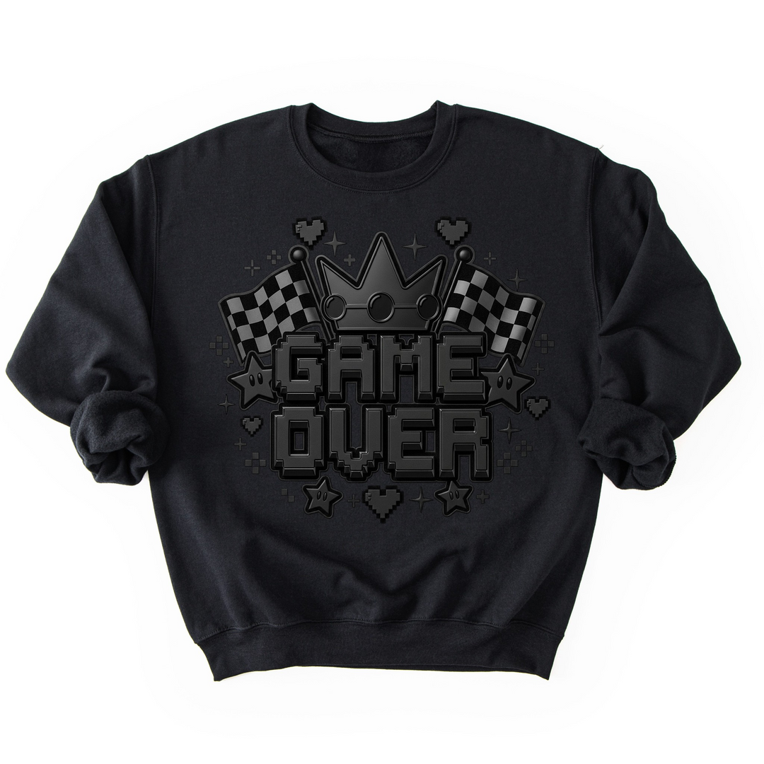 Black Out 'Game Over' Crewneck Sweatshirt