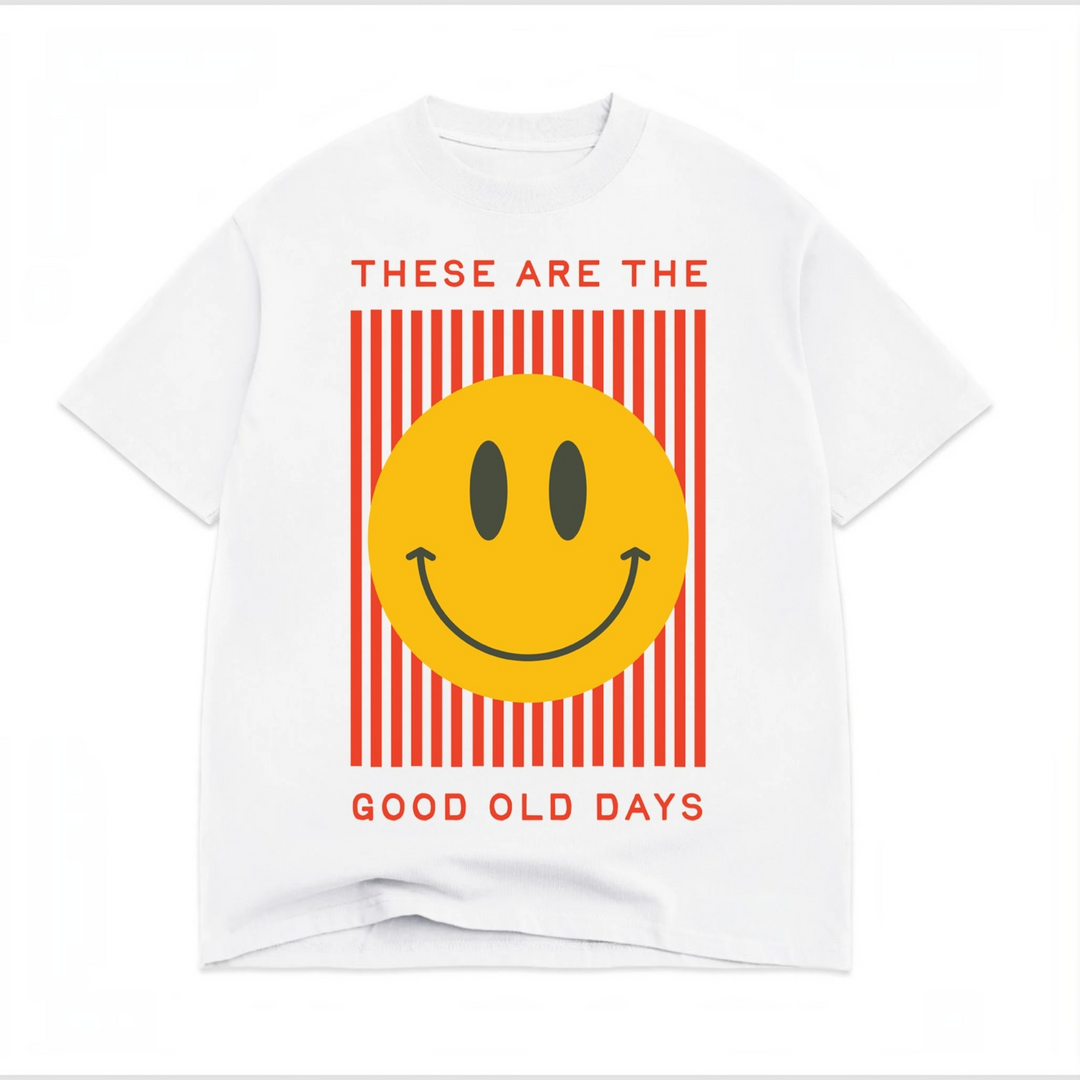 The Good Old Days Luxe Oversized Drop Sleeve T-Shirt