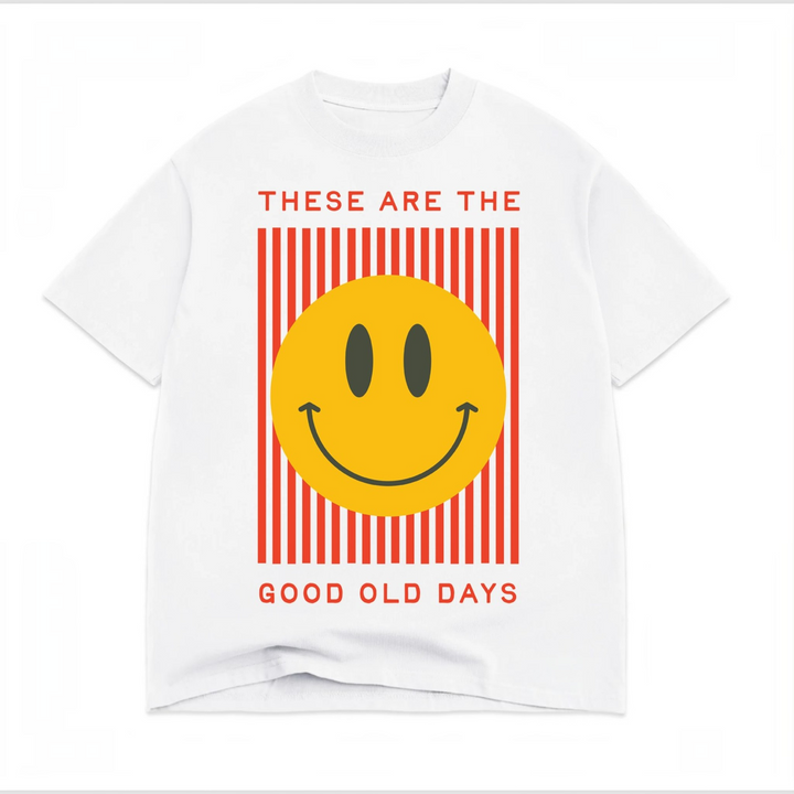 The Good Old Days Luxe Oversized Drop Sleeve T-Shirt