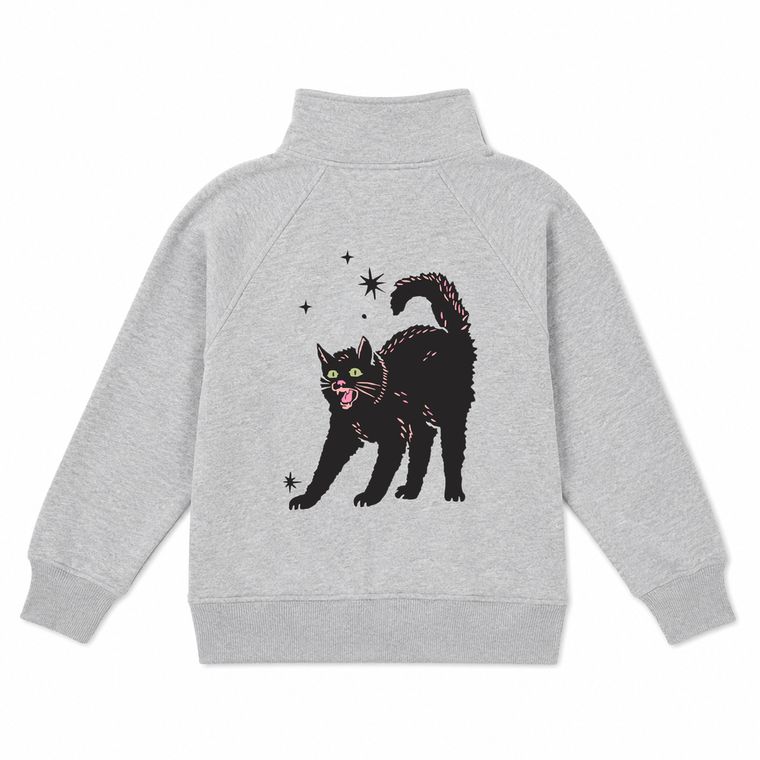 Feeling Spooky Half Zip Sweat Set