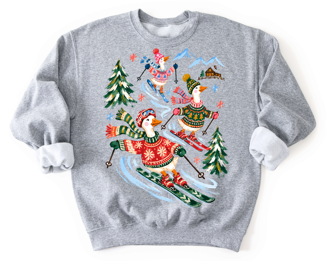 Gliding Geese Crewneck Sweatshirt
