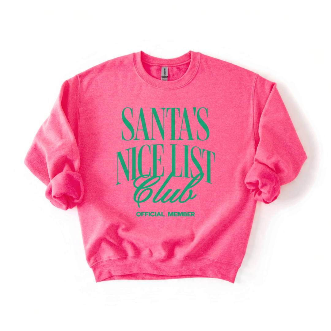 Nice List Club Crewneck Sweatshirt