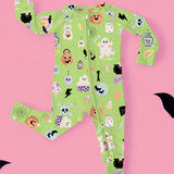 Sweetest Spooks (Green) | Bamboo Zippy