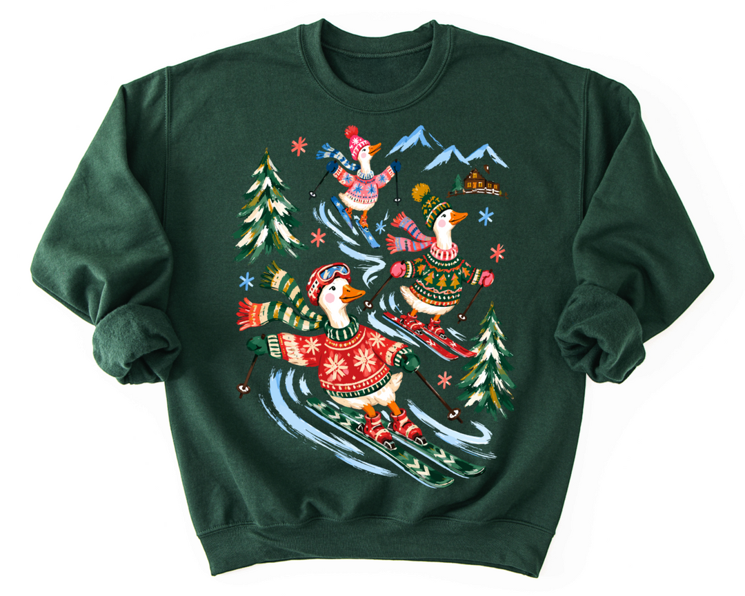 Gliding Geese Crewneck Sweatshirt