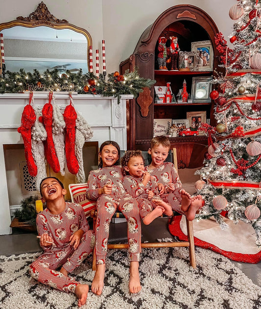 St. Nick | Fitted Bamboo Long Sleeve Loungewear Set