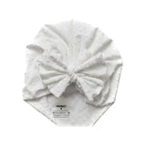 Royce | White | Shabby Swiss Dot Headwrap