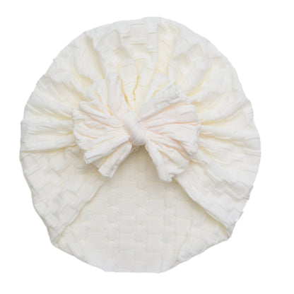 Robbie | Porcelain | Honeycomb Headwrap