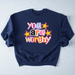 You are Worthy Crewneck Sweatshirt - Bunny Knots